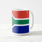 Mug drapeau sud-africain (Devant droit)