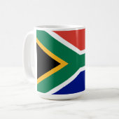 Mug drapeau sud-africain (Devant gauche)