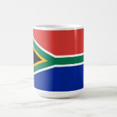 Mug drapeau sud-africain (Centre)