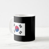 Mug Drapeau Sud-Coréen Aux Couleurs Nationales Coréenn (Devant gauche)
