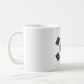 Mug Drapeau sud-coréen cool (Gauche)