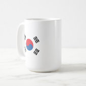 Mug Drapeau sud-coréen inoxydable (Devant gauche)