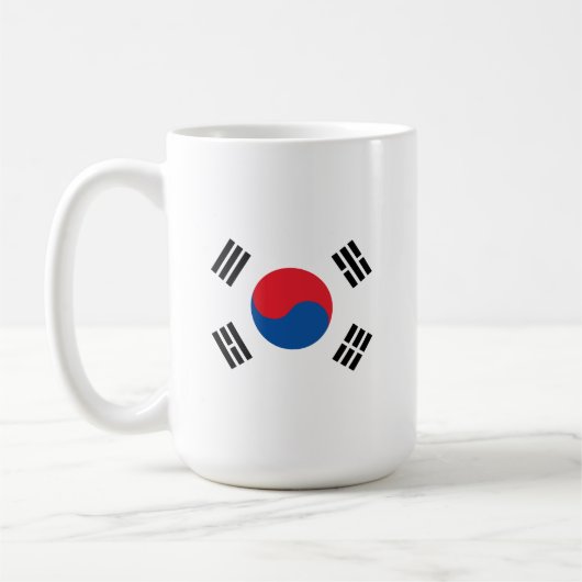 Mug Drapeau sud-coréen inoxydable (Gauche)