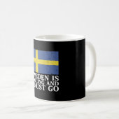 Mug Drapeau Suède (Devant droit)