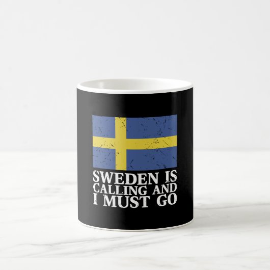 Mug Drapeau Suède (Centre)