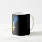 Mug Drapeau Suède (Devant droit)