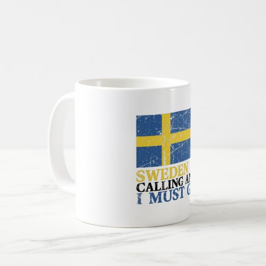 Mug Drapeau Suède (Devant gauche)