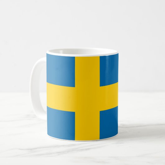 Mug Drapeau suédois (Devant gauche)