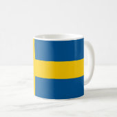 Mug Drapeau (suédois) de la Suède (Devant droit)