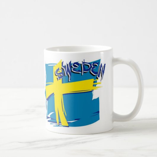 Mug Drapeau suédois de SFX (Droite)