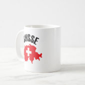 Mug Drapeau suisse (Devant gauche)