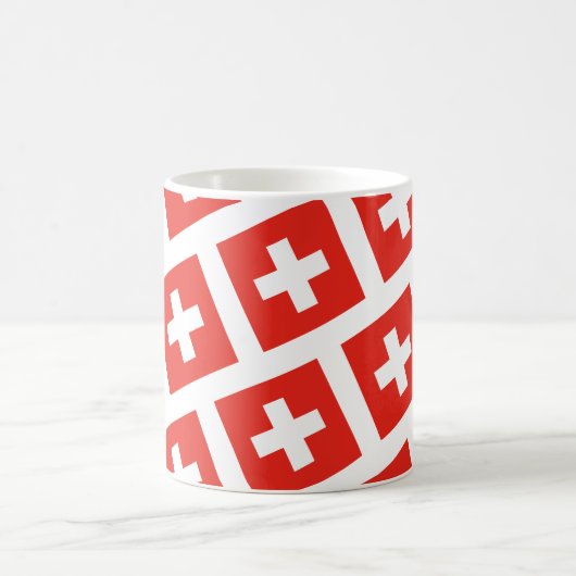 Mug Drapeau suisse I Love Switzerland (Centre)