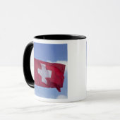 Mug Drapeau suisse RF) (Devant gauche)