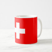 Mug Drapeau suisse (Suisse) (Devant droit)
