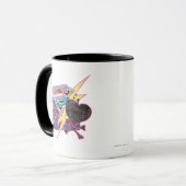 Mug Drapeau supergirl et os croisés (Devant gauche)