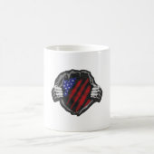 Mug Drapeau superhero USA (Centre)