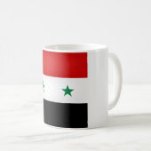 Mug Drapeau Syrie cool (Devant droit)