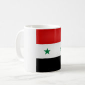 Mug Drapeau Syrie cool (Devant gauche)
