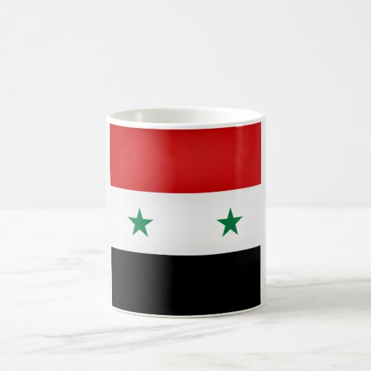 Mug Drapeau Syrie cool (Centre)