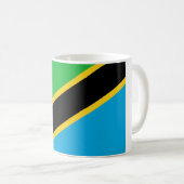 Mug Drapeau tanzanien (Devant droit)