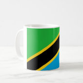 Mug Drapeau tanzanien (Devant gauche)
