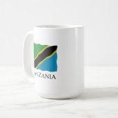 Mug Drapeau tanzanien (Devant gauche)