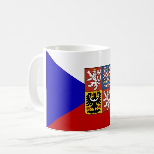 Mug Drapeau tchèque (Devant gauche)