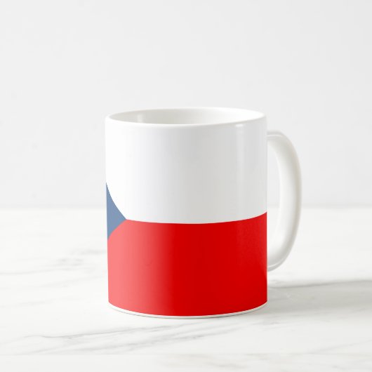 Mug Drapeau tchèque (Devant droit)