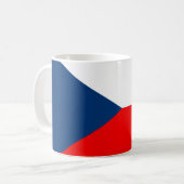 Mug Drapeau tchèque (Devant gauche)