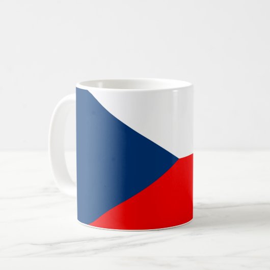 Mug Drapeau tchèque (Devant gauche)