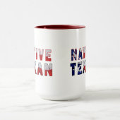 Mug Drapeau texan natif (Centre)