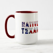 Mug Drapeau texan natif (Gauche)