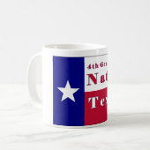 Mug Drapeau texan natif de 4e génération (Devant gauche)
