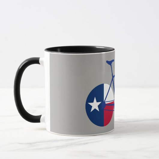 Mug Drapeau Texas Cyclisme (Gauche)