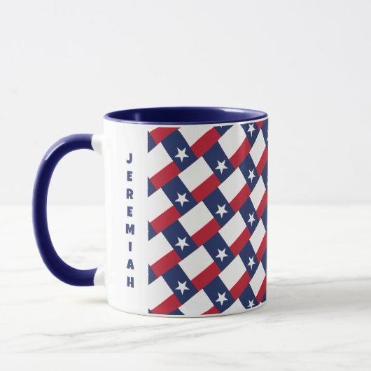 MUG DRAPEAU TEXAS PERSONNALISÉ (Gauche)