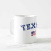 Mug Drapeau Texas State USA (Devant gauche)