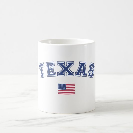 Mug Drapeau Texas State USA (Centre)