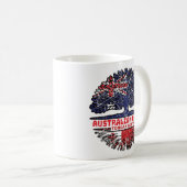 Mug Drapeau Tonga Tongan Australian Tree Roots (Devant droit)