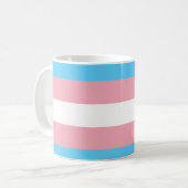 Mug Drapeau transgenre (Devant gauche)