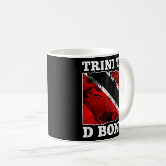 Mug Drapeau Trinité-Et-Tobago - Trini À D Bone (Devant droit)