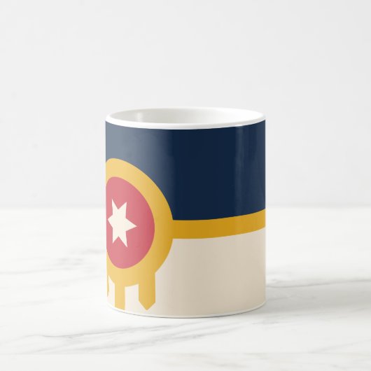 Mug Drapeau Tulsa serviette (Centre)