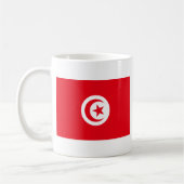 Mug Drapeau tunisien (Gauche)