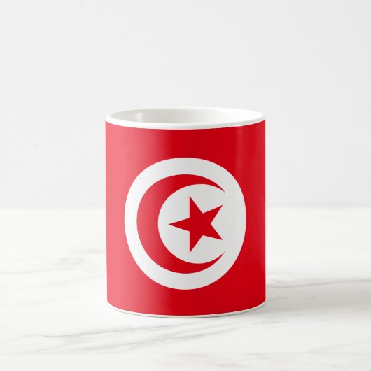 Mug Drapeau tunisien (Centre)