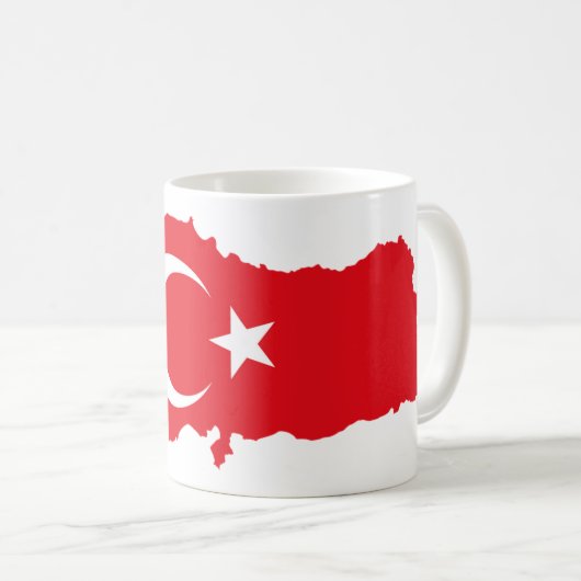 Mug Drapeau turc (Devant droit)
