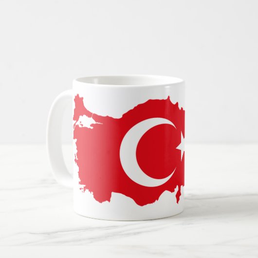 Mug Drapeau turc (Devant gauche)