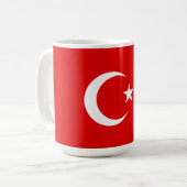 Mug Drapeau turc (Devant gauche)