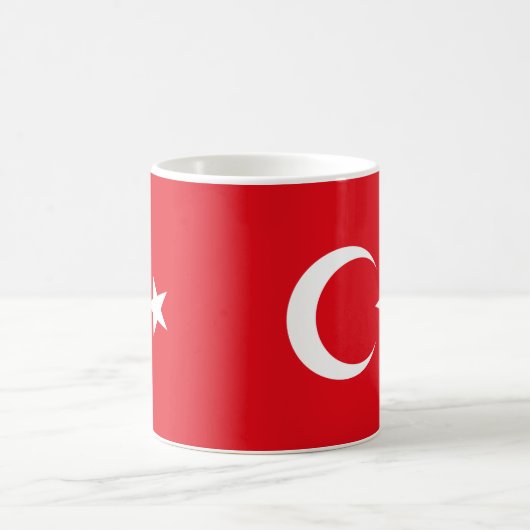 Mug Drapeau turc Musique (Centre)
