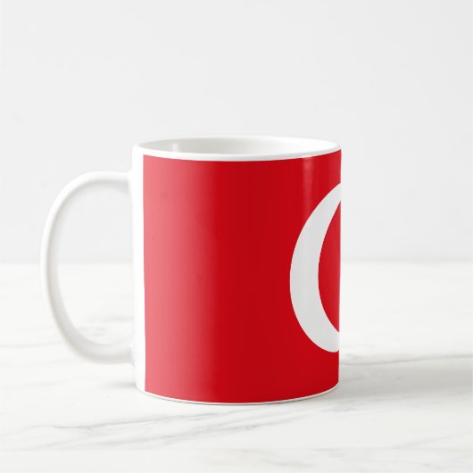 Mug Drapeau turc Musique (Gauche)