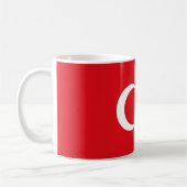 Mug Drapeau turc (Turquie) (Gauche)