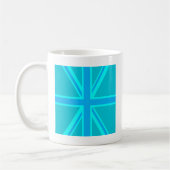 Mug Drapeau Turquoise Union Jack (Gauche)